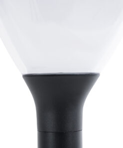 GloboStar® SOLARMIS 90521 LED Solar Bollard Light Κολωνάκι Κήπου Εξωτερικού Χώρου 10W 180lm 120° με Ενσωματωμένο Φωτοβολταϊκό Panel 6V 5W & Επαναφορτιζόμενη Μπαταρία Li-ion 3.2V 6000mAh με Αισθητήρα Ημέρας-Νύχτας – Αδιάβροχο IP65 Φ26 x Υ60cm Ψυχρό Λευκό 6000K – 2 Χρόνια Εγγύηση