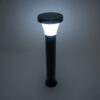 GloboStar® SOLARDIS 90523 LED Solar Bollard Light Κολωνάκι Κήπου Εξωτερικού Χώρου 10W 180lm 120° με Ενσωματωμένο Φωτοβολταϊκό Panel 6V 5W & Επαναφορτιζόμενη Μπαταρία Li-ion 3.2V 6000mAh με Αισθητήρα Ημέρας-Νύχτας – Αδιάβροχο IP65 Φ24 x Υ88cm Ψυχρό Λευκό 6000K – 2 Χρόνια Εγγύηση