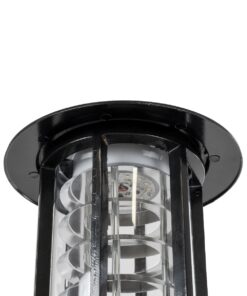 GloboStar® LUSCIOUS 90536 Αυτόνομο Ηλιακό Φωτιστικό Κήπου – Κολωνάκι Αρχιτεκτονικού Φωτισμού Εξωτερικού Χώρου LED 10W 330lm 120° με Ενσωματωμένο Φωτοβολταϊκό Panel 6V 2W & Επαναφορτιζόμενη Μπαταρία Li-ion 3.2V 1800mAh με Αισθητήρα Ημέρας-Νύχτας – Αδιάβροχο IP65 – Σώμα Αλουμινίου & ABS – Φ22 x Υ58cm – Εναλλαγή Φωτισμού μέσω Τηλεχειριστηρίου All In One Ψυχρό 6000K+Φυσικό 4500K+Θερμό 2700K Dimmable – Μαύρο – 2 Χρόνια Εγγύηση