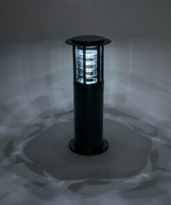 GloboStar® LUSCIOUS 90536 Αυτόνομο Ηλιακό Φωτιστικό Κήπου – Κολωνάκι Αρχιτεκτονικού Φωτισμού Εξωτερικού Χώρου LED 10W 330lm 120° με Ενσωματωμένο Φωτοβολταϊκό Panel 6V 2W & Επαναφορτιζόμενη Μπαταρία Li-ion 3.2V 1800mAh με Αισθητήρα Ημέρας-Νύχτας – Αδιάβροχο IP65 – Σώμα Αλουμινίου & ABS – Φ22 x Υ58cm – Εναλλαγή Φωτισμού μέσω Τηλεχειριστηρίου All In One Ψυχρό 6000K+Φυσικό 4500K+Θερμό 2700K Dimmable – Μαύρο – 2 Χρόνια Εγγύηση