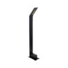 GloboStar® GREENERY 90544 Φωτιστικό Κήπου – Κολωνάκι Αρχιτεκτονικού Φωτισμού Εξωτερικού Χώρου LED 15W 1500lm 120° AC 220-240V – Αδιάβροχο IP65 – Σώμα Αλουμινίου & ABS – Μ8 x Π15 x Υ70cm – Θερμό Λευκό 2700K – Μαύρο – 2 Χρόνια Εγγύηση