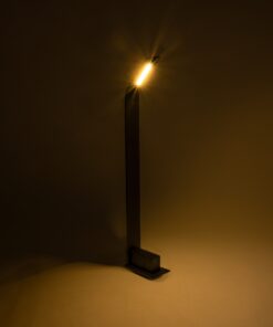 GloboStar® GREENERY 90544 Φωτιστικό Κήπου – Κολωνάκι Αρχιτεκτονικού Φωτισμού Εξωτερικού Χώρου LED 15W 1500lm 120° AC 220-240V – Αδιάβροχο IP65 – Σώμα Αλουμινίου & ABS – Μ8 x Π15 x Υ70cm – Θερμό Λευκό 2700K – Μαύρο – 2 Χρόνια Εγγύηση