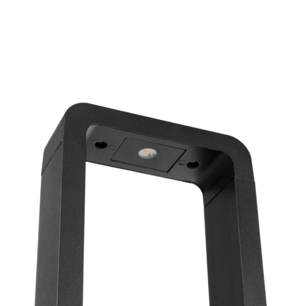 GloboStar® BACKYARD 90546 Φωτιστικό Κήπου – Κολωνάκι Αρχιτεκτονικού Φωτισμού Εξωτερικού Χώρου LED 15W 1500lm 120° AC 220-240V – Αδιάβροχο IP65 – Σώμα Αλουμινίου & ABS – Μ16 x Π5.5 x Υ58cm – Θερμό Λευκό 2700K – Μαύρο – 2 Χρόνια Εγγύηση
