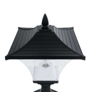 GloboStar® DIRAHIO 90552 Φωτιστικό Εξωτερικού Χώρου με Ντουί 1 x E27 AC 220-240V Αδιάβροχο IP65 Μ32 x Π32 x Υ52cm – 5 Χρόνια Εγγύηση