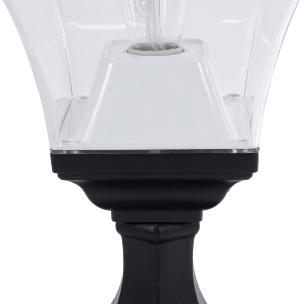 GloboStar® DIRAHIO 90552 Φωτιστικό Εξωτερικού Χώρου με Ντουί 1 x E27 AC 220-240V Αδιάβροχο IP65 Μ32 x Π32 x Υ52cm – 5 Χρόνια Εγγύηση