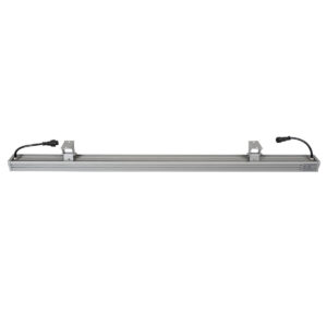 GloboStar® WASHER-JAVIA 90557 Μπάρα Φωτισμού Wall Washer LED 48W 3840lm 5° DC 24V Αδιάβροχο IP67 Μ100 x Π5.2 x Υ3.6cm (Υ8.5 με Βάση) Πολύχρωμο RGBW DMX512 – Γκρι Ανθρακί – 3 Χρόνια Εγγύηση
