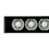GloboStar® WASHER-JAVIA 90557 Μπάρα Φωτισμού Wall Washer LED 48W 3840lm 5° DC 24V Αδιάβροχο IP67 Μ100 x Π5.2 x Υ3.6cm (Υ8.5 με Βάση) Πολύχρωμο RGBW DMX512 – Γκρι Ανθρακί – 3 Χρόνια Εγγύηση