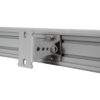 GloboStar® WASHER-JAVIA 90557 Μπάρα Φωτισμού Wall Washer LED 48W 3840lm 5° DC 24V Αδιάβροχο IP67 Μ100 x Π5.2 x Υ3.6cm (Υ8.5 με Βάση) Πολύχρωμο RGBW DMX512 – Γκρι Ανθρακί – 3 Χρόνια Εγγύηση