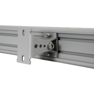 GloboStar® WASHER-JAVIA 90557 Μπάρα Φωτισμού Wall Washer LED 48W 3840lm 5° DC 24V Αδιάβροχο IP67 Μ100 x Π5.2 x Υ3.6cm (Υ8.5 με Βάση) Πολύχρωμο RGBW DMX512 – Γκρι Ανθρακί – 3 Χρόνια Εγγύηση
