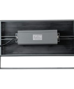 GloboStar® FLOOD-ZANA 90559 Προβολέας Wall Washer για Φωτισμό Κτιρίων LED 100W 8500lm 30° DC 24V Αδιάβροχο IP65 Μ45.5 x Π28 x Υ10cm RGBW DMX512 – Γκρι Ανθρακί – 3 Years Warranty