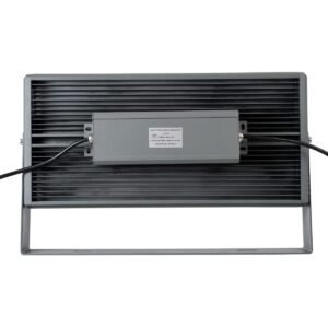 GloboStar® FLOOD-ZANA 90559 Προβολέας Wall Washer για Φωτισμό Κτιρίων LED 100W 8500lm 30° DC 24V Αδιάβροχο IP65 Μ45.5 x Π28 x Υ10cm RGBW DMX512 – Γκρι Ανθρακί – 3 Years Warranty