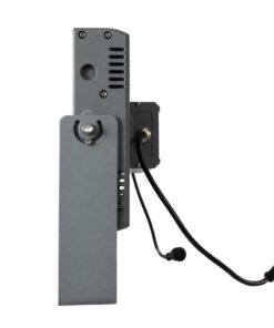 GloboStar® FLOOD-ZANA 90560 Προβολέας Wall Washer για Φωτισμό Κτιρίων LED 200W 18000lm 30° DC 24V Αδιάβροχο IP65 Μ70 x Π29 x Υ10cm Θερμό Λευκό 2700K – Γκρι Ανθρακί – 3 Years Warranty