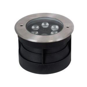 GloboStar® UNDERWATER-JULIA 90565 Υποβρύχιο Χωνευτό Φωτιστικό Σποτ Ειδικό για Σιντριβάνια LED 6W 540lm 15° DC 24V Αδιάβροχο IP68 Φ17 x Υ10.2cm Θερμό Λευκό 2700K – Ανοξείδωτο Ατσάλι – 3 Years Warranty
