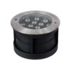 GloboStar® UNDERWATER-JULIA 90568 Υποβρύχιο Χωνευτό Φωτιστικό Σποτ Ειδικό για Σιντριβάνια LED 12W 1080lm 15° DC 24V Αδιάβροχο IP68 Φ18 x Υ11.2cm Θερμό Λευκό 2700K – Ανοξείδωτο Ατσάλι – 3 Years Warranty