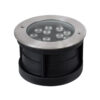 GloboStar® UNDERWATER-JULIA 90570 Υποβρύχιο Χωνευτό Φωτιστικό Σποτ Ειδικό για Σιντριβάνια LED 12W 1020lm 15° DC 24V Αδιάβροχο IP68 Φ18 x Υ11.2cm RGBW DMX512 – Ανοξείδωτο Ατσάλι – 3 Years Warranty