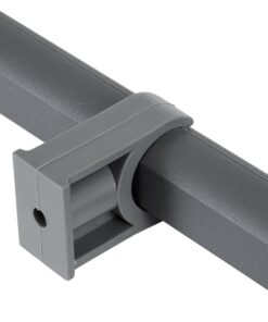 GloboStar® WASHER-STELLAR 90575 Μπάρα Φωτισμού Ultra Slim Wall Washer LED 12W 1080lm 30° DC 24V Αδιάβροχο IP67 Μ100 x Π2 x Υ1.8cm Θερμό Λευκό 2700K – Γκρι Ανθρακί – 3 Years Warranty