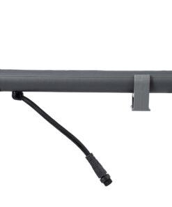 GloboStar® WASHER-STELLAR 90577 Μπάρα Φωτισμού Ultra Slim Wall Washer LED 12W 1020lm 30° DC 24V Αδιάβροχο IP67 Μ100 x Π3.2 x Υ3cm RGBW DMX512 – Γκρι Ανθρακί – 3 Years Warranty