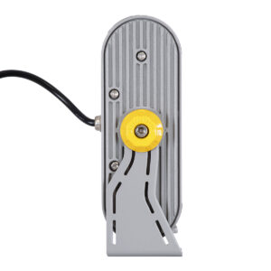 GloboStar® FLOOD-HENA 90444 Προβολέας Wall Washer για Φωτισμό Κτιρίων LED 24W 2040lm 30° AC 220-240V Αδιάβροχο IP67 Μ22.5 x Π6 x Υ16.5cm Αρχιτεκτονικό Πορτοκαλί 2200K – Ασημί – 3 Years Warranty