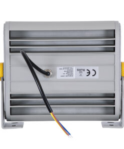 GloboStar® FLOOD-HENA 90444 Προβολέας Wall Washer για Φωτισμό Κτιρίων LED 24W 2040lm 30° AC 220-240V Αδιάβροχο IP67 Μ22.5 x Π6 x Υ16.5cm Αρχιτεκτονικό Πορτοκαλί 2200K – Ασημί – 3 Years Warranty