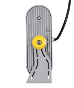 GloboStar® FLOOD-HENA 90445 Προβολέας Wall Washer για Φωτισμό Κτιρίων LED 36W 3060lm 30° AC 220-240V Αδιάβροχο IP67 Μ30 x Π6 x Υ17cm Αρχιτεκτονικό Πορτοκαλί 2200K – Ασημί – 3 Years Warranty