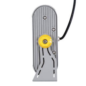 GloboStar® FLOOD-HENA 90445 Προβολέας Wall Washer για Φωτισμό Κτιρίων LED 36W 3060lm 30° AC 220-240V Αδιάβροχο IP67 Μ30 x Π6 x Υ17cm Αρχιτεκτονικό Πορτοκαλί 2200K – Ασημί – 3 Years Warranty