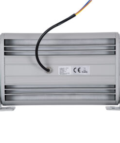 GloboStar® FLOOD-HENA 90445 Προβολέας Wall Washer για Φωτισμό Κτιρίων LED 36W 3060lm 30° AC 220-240V Αδιάβροχο IP67 Μ30 x Π6 x Υ17cm Αρχιτεκτονικό Πορτοκαλί 2200K – Ασημί – 3 Years Warranty