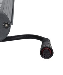 GloboStar® WASHER-PANDA 90582 Μπάρα Φωτισμού Ultra Slim Wall Washer LED 36W 3060lm 15° DC 24V Αδιάβροχο IP67 Μ100 x Π4 x Υ3.5cm Αρχιτεκτονικό Πορτοκαλί 2200K – Γκρι Ανθρακί – 3 Years Warranty