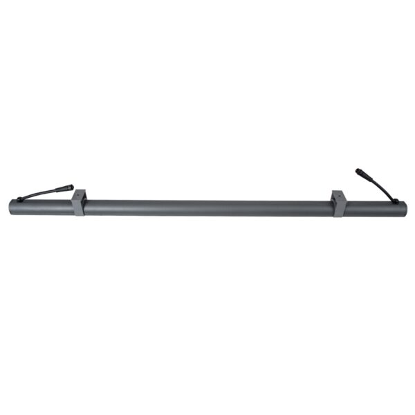GloboStar® WASHER-PANDA 90582 Μπάρα Φωτισμού Ultra Slim Wall Washer LED 36W 3060lm 15° DC 24V Αδιάβροχο IP67 Μ100 x Π4 x Υ3.5cm Αρχιτεκτονικό Πορτοκαλί 2200K – Γκρι Ανθρακί – 3 Years Warranty