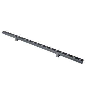 GloboStar® WASHER-PANDA 90585 Μπάρα Φωτισμού Ultra Slim Wall Washer LED 36W 3060lm 15° DC 24V Αδιάβροχο IP67 Μ100 x Π4 x Υ3.5cm RGBW DMX512 – Γκρι Ανθρακί – 3 Years Warranty