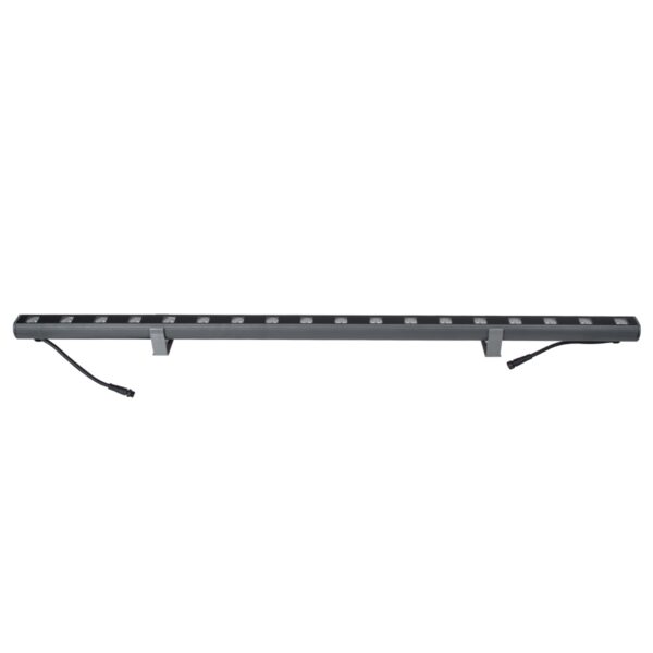 GloboStar® WASHER-PANDA 90585 Μπάρα Φωτισμού Ultra Slim Wall Washer LED 36W 3060lm 15° DC 24V Αδιάβροχο IP67 Μ100 x Π4 x Υ3.5cm RGBW DMX512 – Γκρι Ανθρακί – 3 Years Warranty