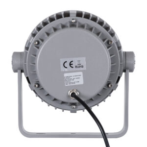 GloboStar® FLOOD-MENA 90336 Προβολέας Wall Washer με Αντιθαμβωτική Γρίλια για Φωτισμό Κτιρίων LED 24W 2040lm 30° AC 220-240V Αδιάβροχο IP67 L19.5 x W16 x H21cm Αρχιτεκτονικό Πορτοκαλί 2200K – Γκρι Ανθρακί – 3 Years Warranty
