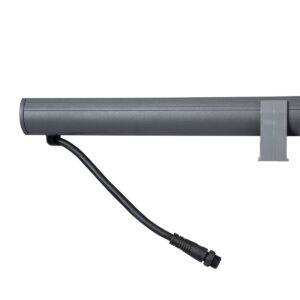 GloboStar® WASHER-PANDA 90585 Μπάρα Φωτισμού Ultra Slim Wall Washer LED 36W 3060lm 15° DC 24V Αδιάβροχο IP67 Μ100 x Π4 x Υ3.5cm RGBW DMX512 – Γκρι Ανθρακί – 3 Years Warranty