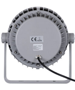 GloboStar® FLOOD-MENA 90337 Προβολέας Wall Washer με Αντιθαμβωτική Γρίλια για Φωτισμό Κτιρίων LED 36W 3060lm 30° AC 220-240V Αδιάβροχο IP67 L23.5 x W17.5 x H25.5cm Αρχιτεκτονικό Πορτοκαλί 2200K – Γκρι Ανθρακί – 3 Years Warranty