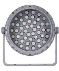 GloboStar® FLOOD-MENA 90338 Προβολέας Wall Washer με Αντιθαμβωτική Γρίλια για Φωτισμό Κτιρίων LED 48W 4080lm 30° AC 220-240V Αδιάβροχο IP67 L26 x W20 x H28.5cm Αρχιτεκτονικό Πορτοκαλί 2200K – Γκρι Ανθρακί – 3 Years Warranty