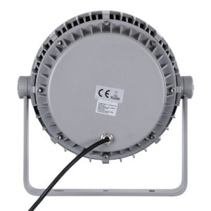 GloboStar® FLOOD-MENA 90338 Προβολέας Wall Washer με Αντιθαμβωτική Γρίλια για Φωτισμό Κτιρίων LED 48W 4080lm 30° AC 220-240V Αδιάβροχο IP67 L26 x W20 x H28.5cm Αρχιτεκτονικό Πορτοκαλί 2200K – Γκρι Ανθρακί – 3 Years Warranty