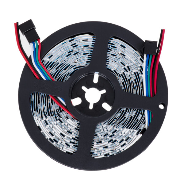 GloboStar® 90598 Digital Pixel Addressable Strip 4 PIN – Ψηφιακή Ταινία LED SMD 5050 9W/m 30LED/m 30PIXEL/m SPI/TTL Protocol IC TM1908 810lm/m 120° DC 12V IP20 Θερμό Λευκό 2700K – Λευκό Σώμα – Μ5000 x Π10 x Υ2mm – Συσκευασία 5 Μέτρων – 5 Χρόνια Εγγύηση