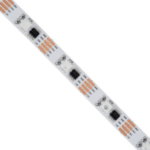 GloboStar® 90599 Digital Pixel Addressable Strip 4 PIN – Ψηφιακή Ταινία LED SMD 5050 9W/m 30LED/m 30PIXEL/m SPI/TTL Protocol IC TM1908 720lm/m 120° DC 12V IP20 RGB – Λευκό Σώμα – Μ5000 x Π10 x Υ2mm – Συσκευασία 5 Μέτρων – 5 Χρόνια Εγγύηση