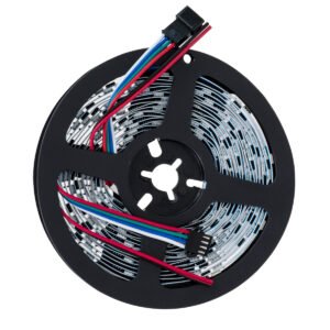 GloboStar® 90599 Digital Pixel Addressable Strip 4 PIN – Ψηφιακή Ταινία LED SMD 5050 9W/m 30LED/m 30PIXEL/m SPI/TTL Protocol IC TM1908 720lm/m 120° DC 12V IP20 RGB – Λευκό Σώμα – Μ5000 x Π10 x Υ2mm – Συσκευασία 5 Μέτρων – 5 Χρόνια Εγγύηση
