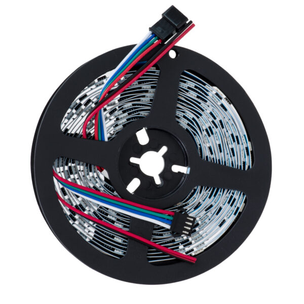 GloboStar® 90599 Digital Pixel Addressable Strip 4 PIN – Ψηφιακή Ταινία LED SMD 5050 9W/m 30LED/m 30PIXEL/m SPI/TTL Protocol IC TM1908 720lm/m 120° DC 12V IP20 RGB – Λευκό Σώμα – Μ5000 x Π10 x Υ2mm – Συσκευασία 5 Μέτρων – 5 Χρόνια Εγγύηση