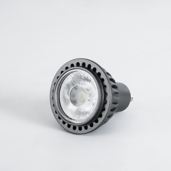 GloboStar® 90601 Σποτ LED GU10 MR16 5W 650lm 10° AC 220-240V IP20 Φ5 x Υ6cm  Θερμό Λευκό 2700K Dimmable – 3 Χρόνια Εγγύηση