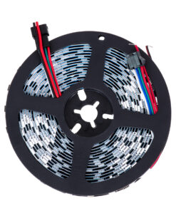 GloboStar® 90603 Digital Pixel Addressable Strip 4 PIN – Ψηφιακή Ταινία LED SMD 5050 14.4W/m 60LED/m 60PIXEL/m SPI/TTL Protocol IC TM1908 1296lm/m 120° DC 12V IP20 Θερμό Λευκό 2700K – Λευκό Σώμα – Μ5000 x Π10 x Υ2mm – Συσκευασία 5 Μέτρων – 5 Χρόνια Εγγύηση