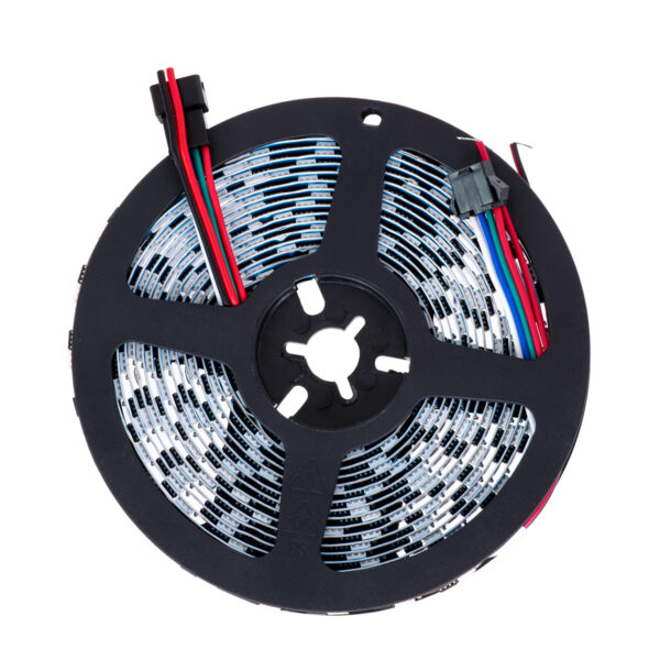 GloboStar® 90603 Digital Pixel Addressable Strip 4 PIN – Ψηφιακή Ταινία LED SMD 5050 14.4W/m 60LED/m 60PIXEL/m SPI/TTL Protocol IC TM1908 1296lm/m 120° DC 12V IP20 Θερμό Λευκό 2700K – Λευκό Σώμα – Μ5000 x Π10 x Υ2mm – Συσκευασία 5 Μέτρων – 5 Χρόνια Εγγύηση