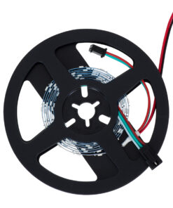 GloboStar® 90605 Digital Pixel Addressable Strip Ultra Slim 3 PIN – Nano Ψηφιακή Ταινία LED SMD 3535 14.4W/m 60LED/m 60PIXEL/m SPI/TTL Protocol IC WS2812/SK6812 1152lm/m 120° DC 5V IP20 RGB – Λευκό Σώμα – Μ2000 x Π4 x Υ1mm – Συσκευασία 2 Μέτρων – 5 Χρόνια Εγγύη