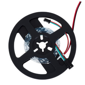 GloboStar® 90605 Digital Pixel Addressable Strip Ultra Slim 3 PIN – Nano Ψηφιακή Ταινία LED SMD 3535 14.4W/m 60LED/m 60PIXEL/m SPI/TTL Protocol IC WS2812/SK6812 1152lm/m 120° DC 5V IP20 RGB – Λευκό Σώμα – Μ2000 x Π4 x Υ1mm – Συσκευασία 2 Μέτρων – 5 Χρόνια Εγγύη