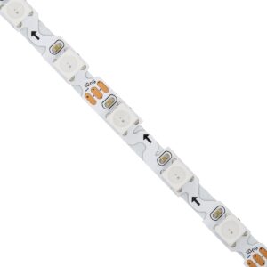GloboStar® 90606 Digital Pixel Addressable Strip Ultra Slim – Nano Zig Zag S Ψηφιακή Ταινία LED SMD 5050 14.4W/m 60LED/m 20PIXEL/m SPI/TTL Protocol IC WS2812/SK6812 1152lm/m 120° DC 5V IP20 RGB – Λευκό Σώμα – Μ2000 x Π6 x Υ2mm – Συσκευασία 2 Μέτρων – 5 Χρόνια Εγγύηση