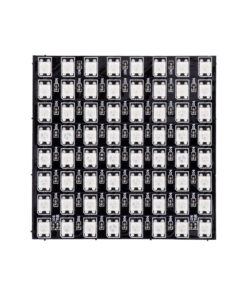 GloboStar® 90607 Digital Pixel Addressable Plate – Ψηφιακή Πλακέτα LED SMD 5050 15.3W/m 64LED/unit 64PIXEL/unit SPI/TTL Protocol IC WS2812/SK6812 1224lm/unit 120° DC 5V IP20 RGB – Μαύρο Σώμα – Μ80 x Π80 x Υ2mm – 5 Χρόνια Εγγύηση