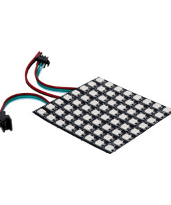 GloboStar® 90607 Digital Pixel Addressable Plate – Ψηφιακή Πλακέτα LED SMD 5050 15.3W/m 64LED/unit 64PIXEL/unit SPI/TTL Protocol IC WS2812/SK6812 1224lm/unit 120° DC 5V IP20 RGB – Μαύρο Σώμα – Μ80 x Π80 x Υ2mm – 5 Χρόνια Εγγύηση