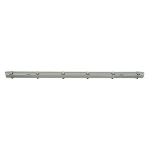 GloboStar® 90614 1 x 150cm T8 Tri-Proof Πλαστικό PC Σκαφάκι με Μεταλλικά Clips για Λάμπα Φθορίου LED Τροφοδοσίας Ενός Άκρου Αδιάβροχο IP65