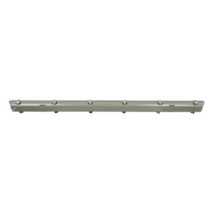 GloboStar® 90615 2 x 150cm T8 Tri-Proof Πλαστικό PC Σκαφάκι με Μεταλλικά Clips για 2 x Λάμπες Φθορίου LED Τροφοδοσίας Ενός Άκρου Αδιάβροχο IP65
