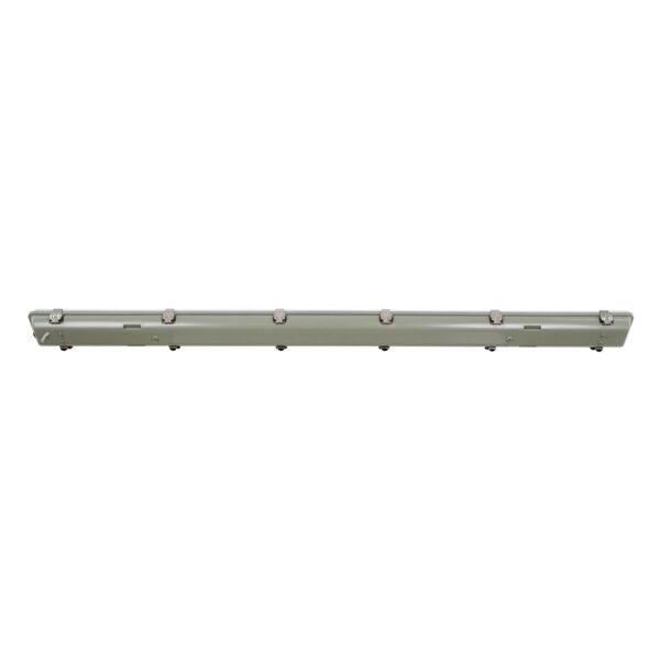 GloboStar® 90615 2 x 150cm T8 Tri-Proof Πλαστικό PC Σκαφάκι με Μεταλλικά Clips για 2 x Λάμπες Φθορίου LED Τροφοδοσίας Ενός Άκρου Αδιάβροχο IP65